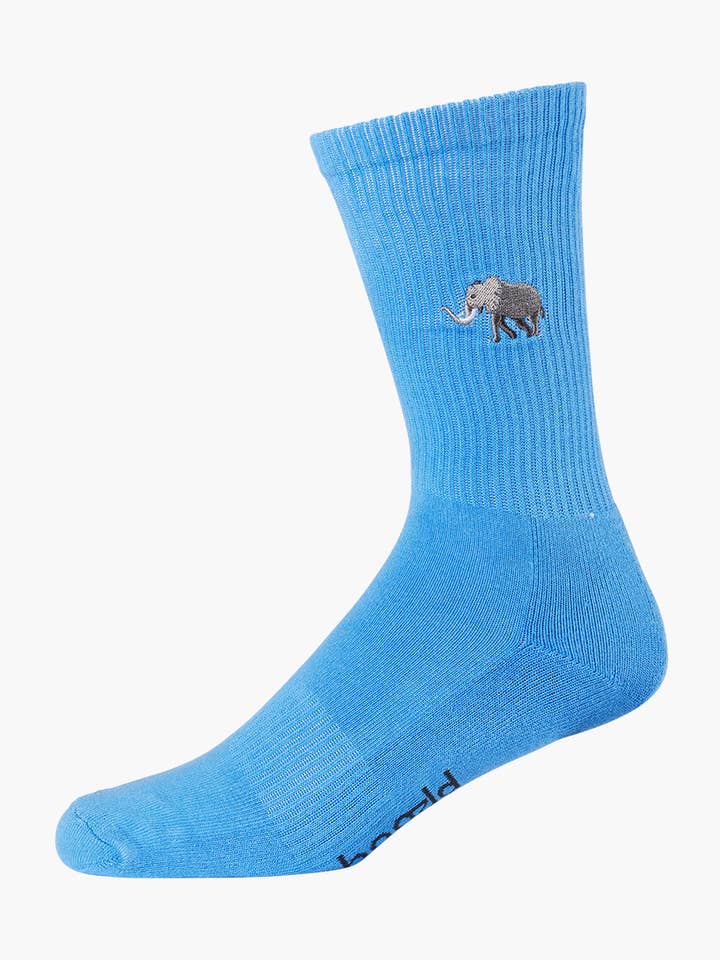 MENS OLIFANT DIERENTUIN BESCHERMING SOK voor wholesale door Bamboozld