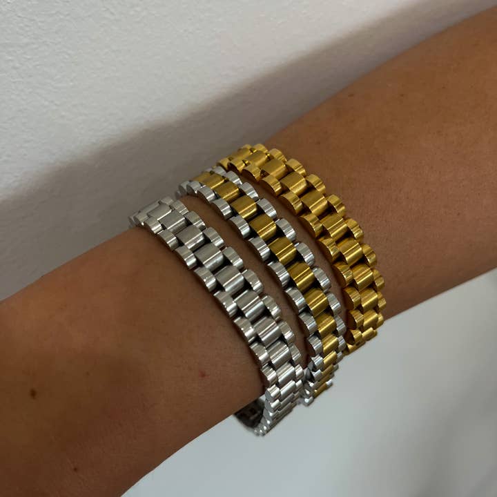 Sahira Jewelry Design - Wholesale Link & Chain Bracelet - Bradley Watch Link Bracelet