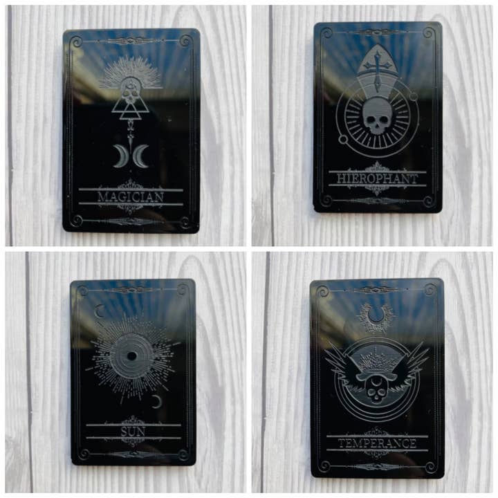 EllaRaeMouldsVinyls - Wholesale Craft Supplies - Mini Celestial Tarot Card Silicone Moulds4