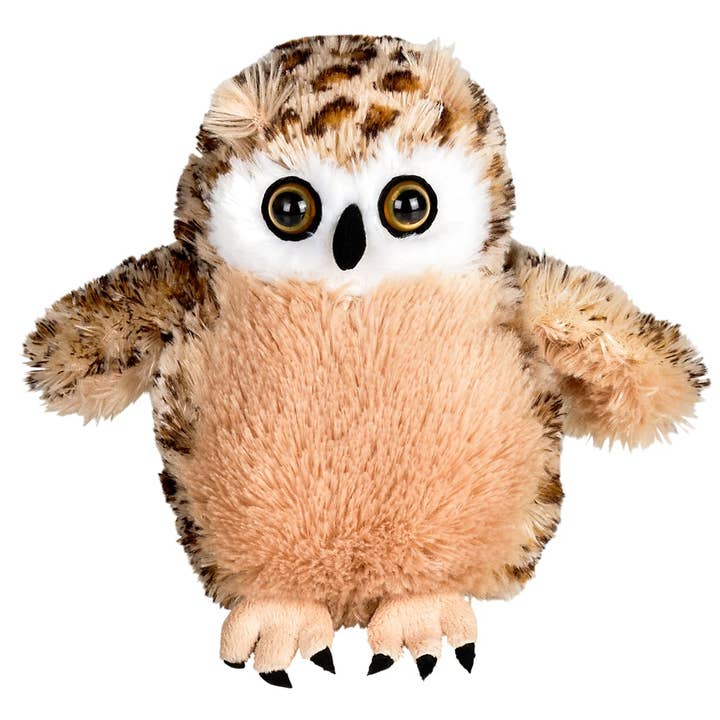 8" ANIMAL DEN OWL plush LLB Plush Toys for wholesale by La Luna Bella - Toys