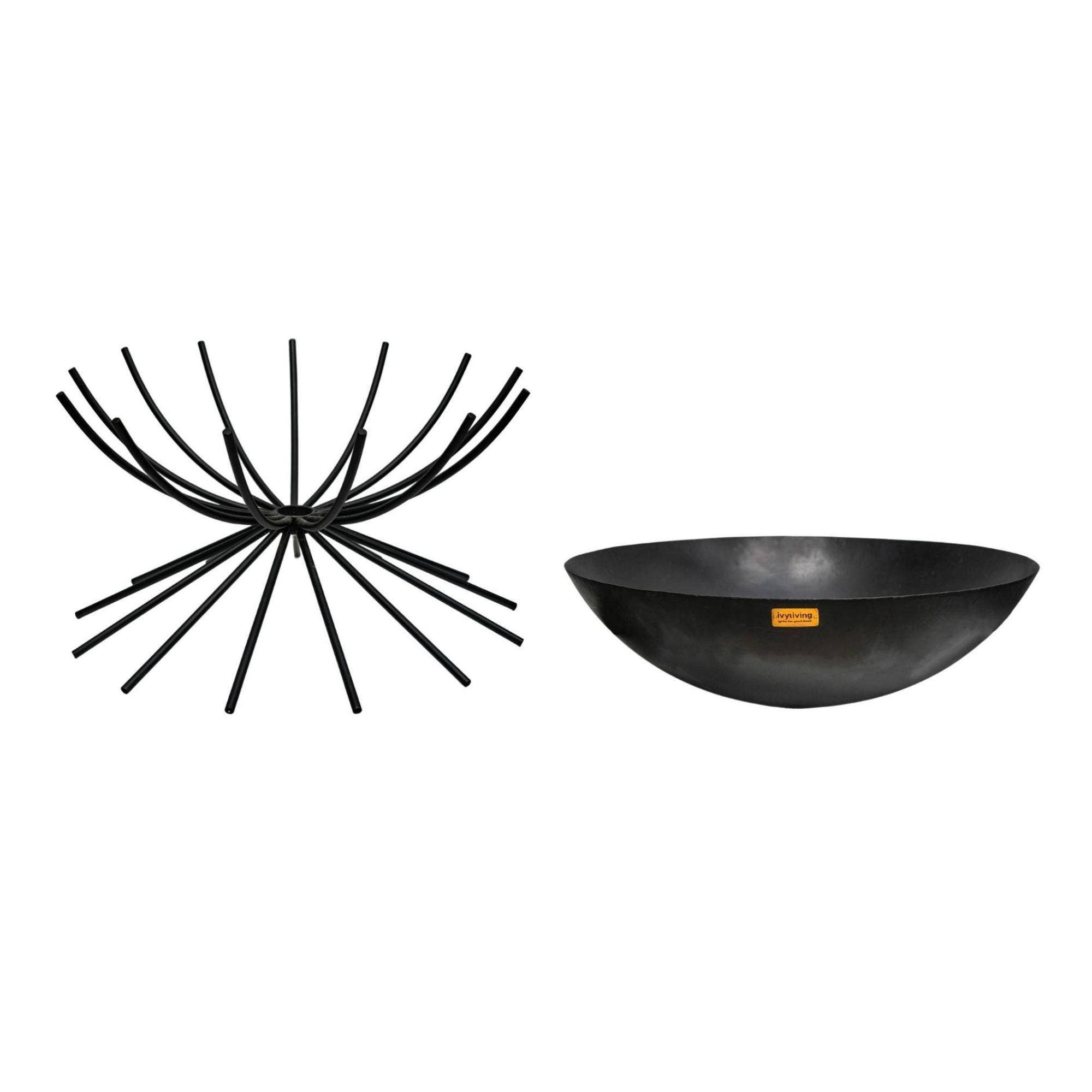 Ivyline International - Wholesale Fire Pit - Outdoor MetalDakota Firebowl3