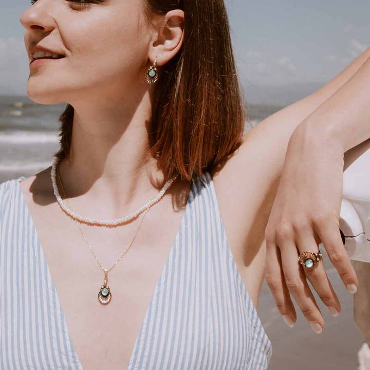 Ortica - Wholesale Dangle Earrings - The Rio Marina Earrings (Marina Edition)8