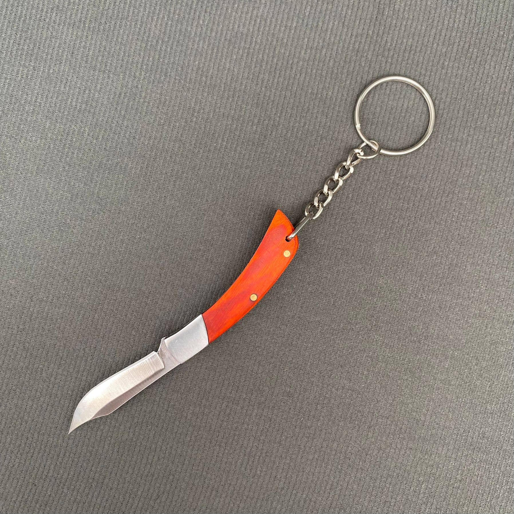 Mio Queena - Wholesale Pocket Knife/Holder - Wood & Acrylic Handle Foldable Stainless Steel Knife3