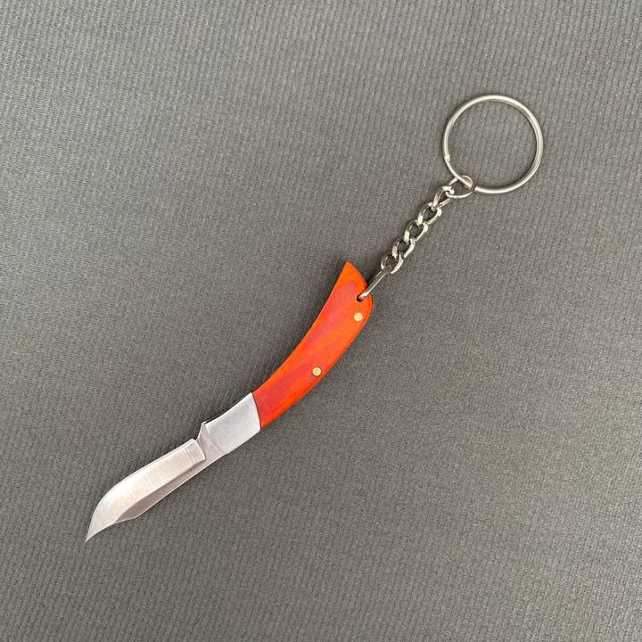 Mio Queena - Wholesale Pocket Knife/Holder - Wood & Acrylic Handle Foldable Stainless Steel Knife3