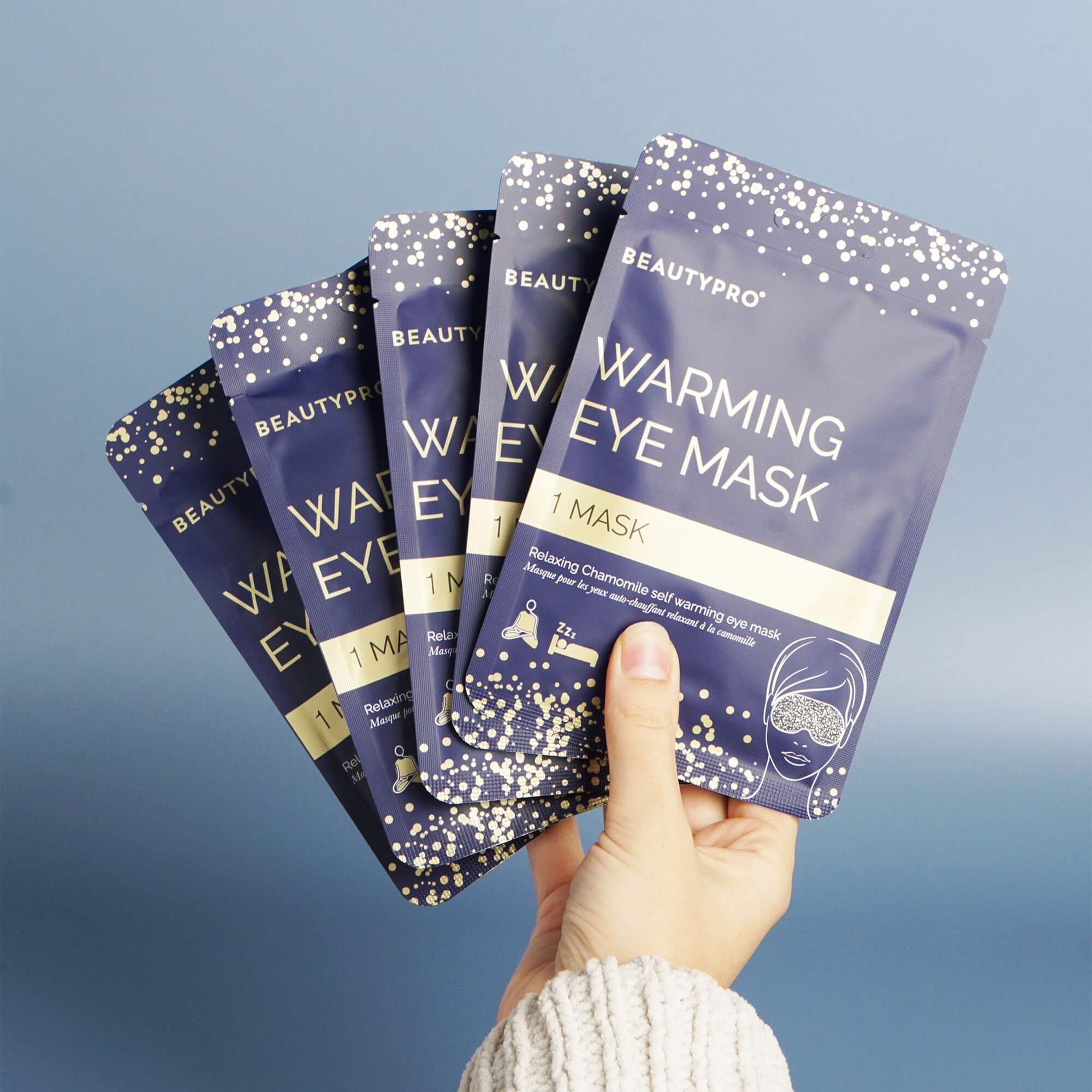 BEAUTYPRO – wholesale Eye treatment mask – WARMING EYE MASK (Pack of 5)8