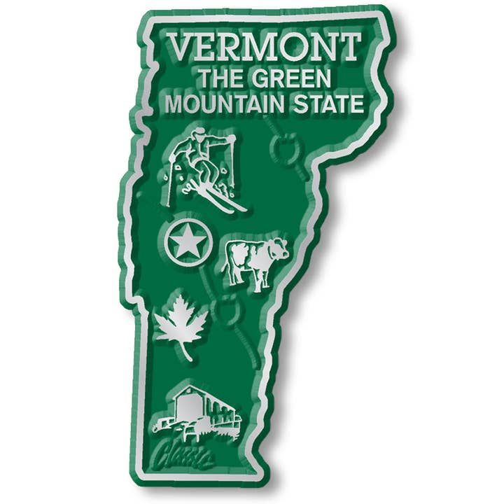 Vermont - VT Small State Magnet for wholesale by 7 Star