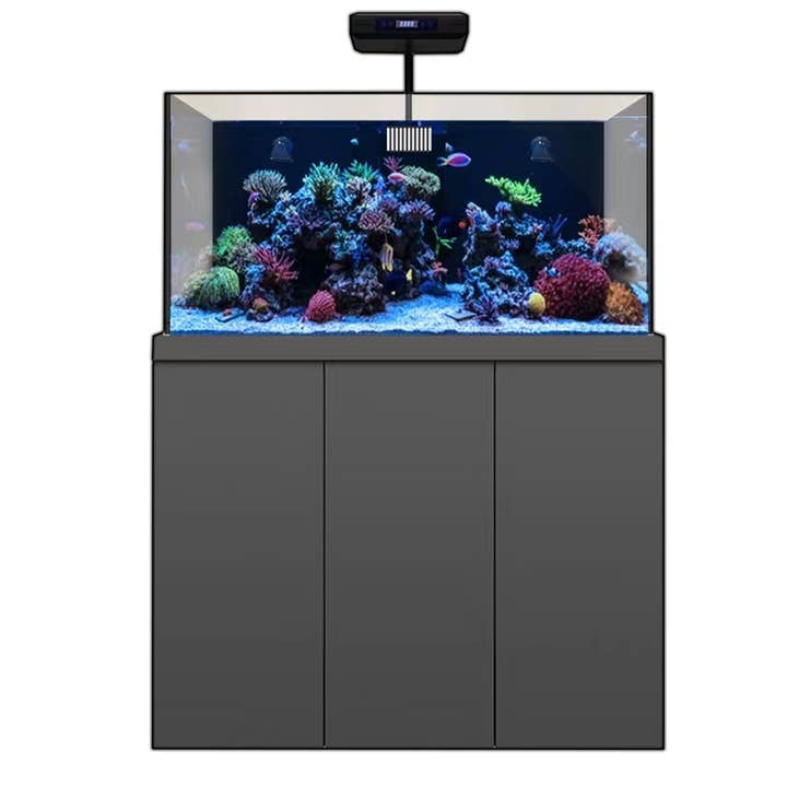 175 Gallon Coral Reef Aquarium Fish Tank Complete Set including Two Coral lights & one Protein Skimmer for wholesale by AQUA DREAM