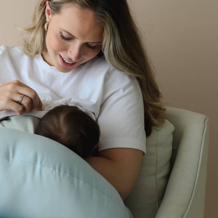 Snuggle Me Organic - Wholesale Nursing Pillow/Pad - Maternity - Feeding Support | Bluebell