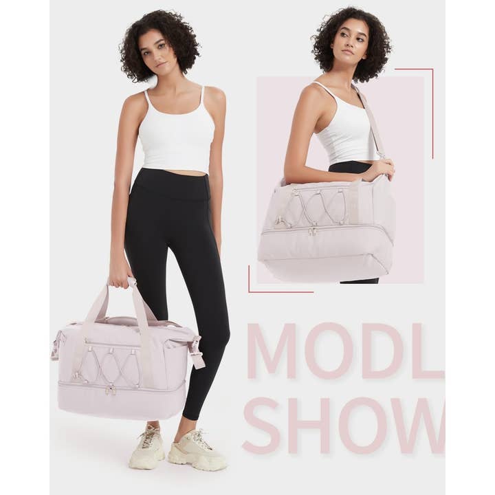 wandf – Saco de viagem - Unissexo por atacado – Saco de Viagem Duffel de Fim de Semana para Noite Mala de Mão Sacos de Mão16