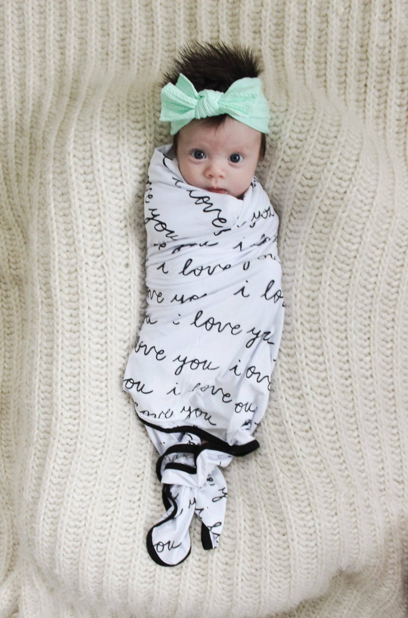 NODNAL Co. – wholesale Swaddle – Baby – Bamboo Swaddle Blanket in Rainbow9