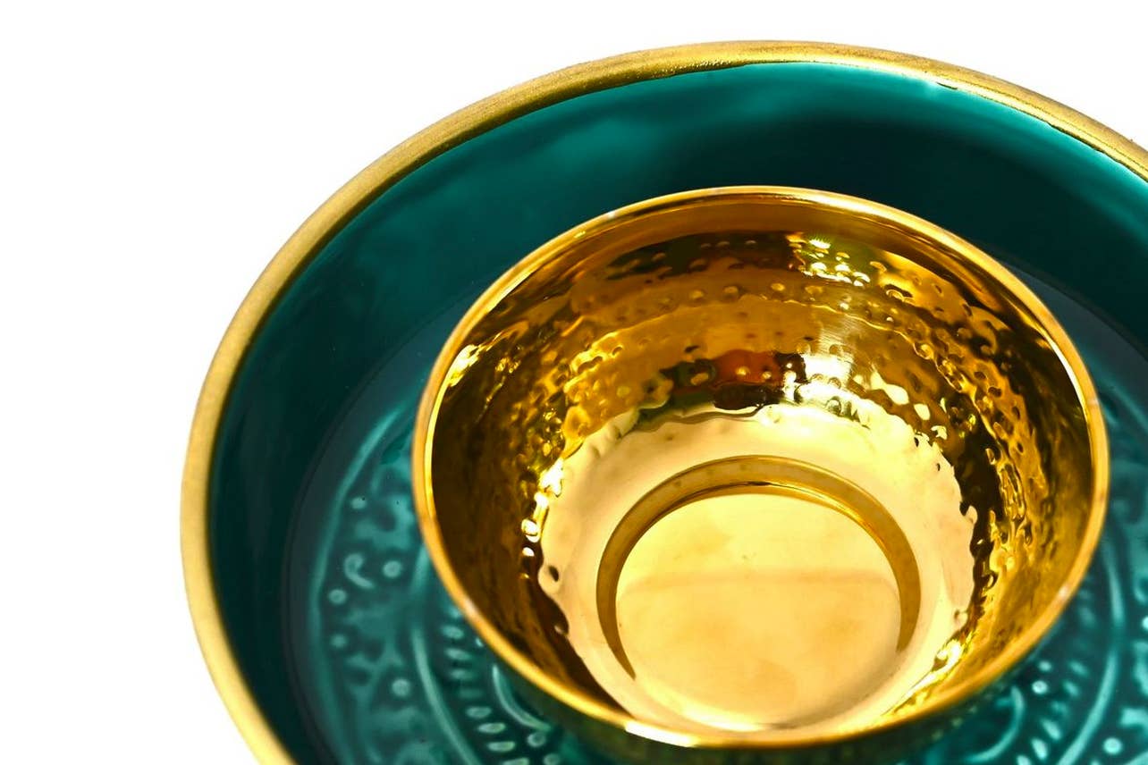 Verve Culture - Wholesale Serve Bowl - Dal Serving Bowl - Hammered Stainless Steel7