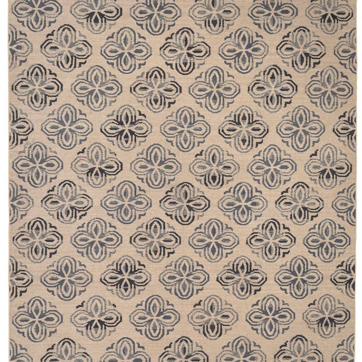 (Tapis Kilim en teinture naturelle 8'2'' x 9'8'') – Tapis en laine minimaliste fait main pour la vente par Rugtolia