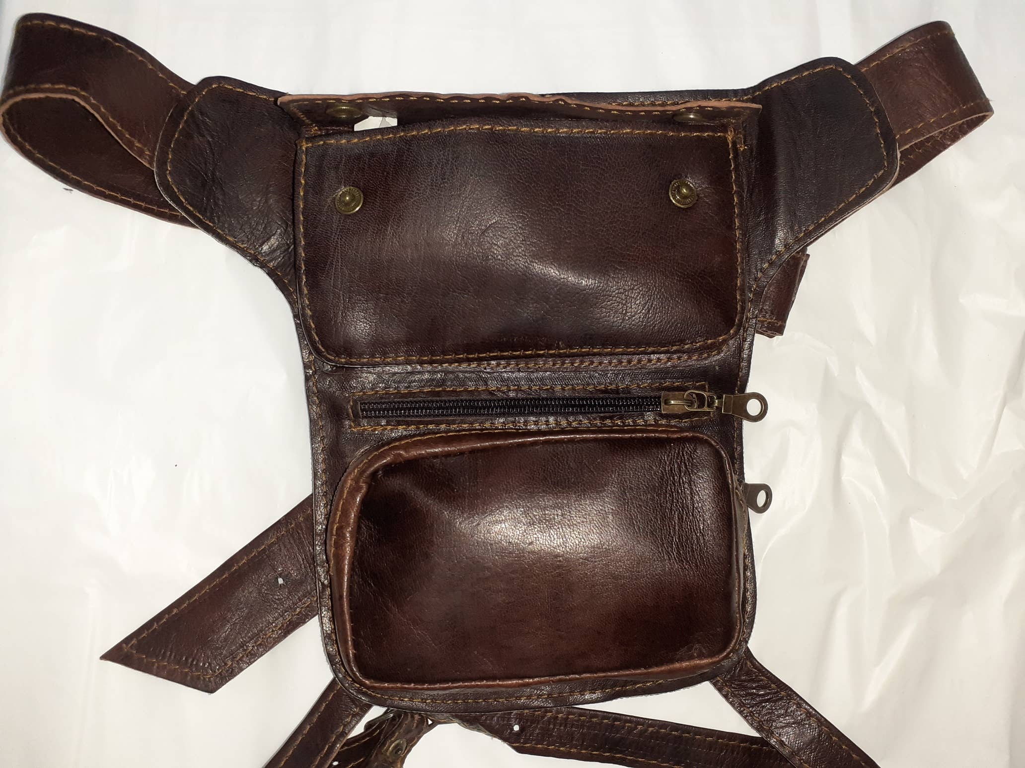 Hecho a mano – Engroshandel Bæltetaske - Dame – Medium bikerbenstaske4