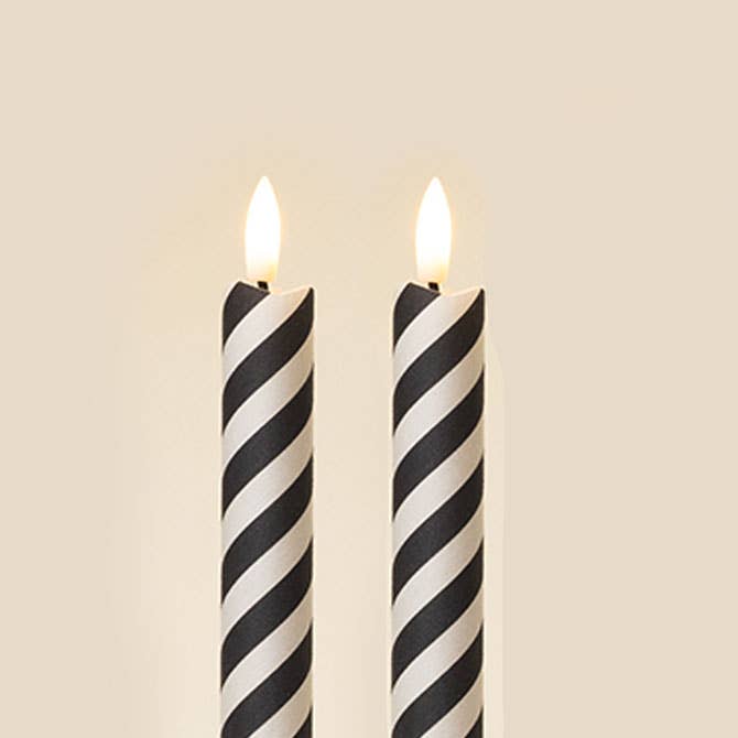 TINKALINK – wholesale Flameless candle – Midnight Tide Barley Twist Flameless LED Wax Candles2