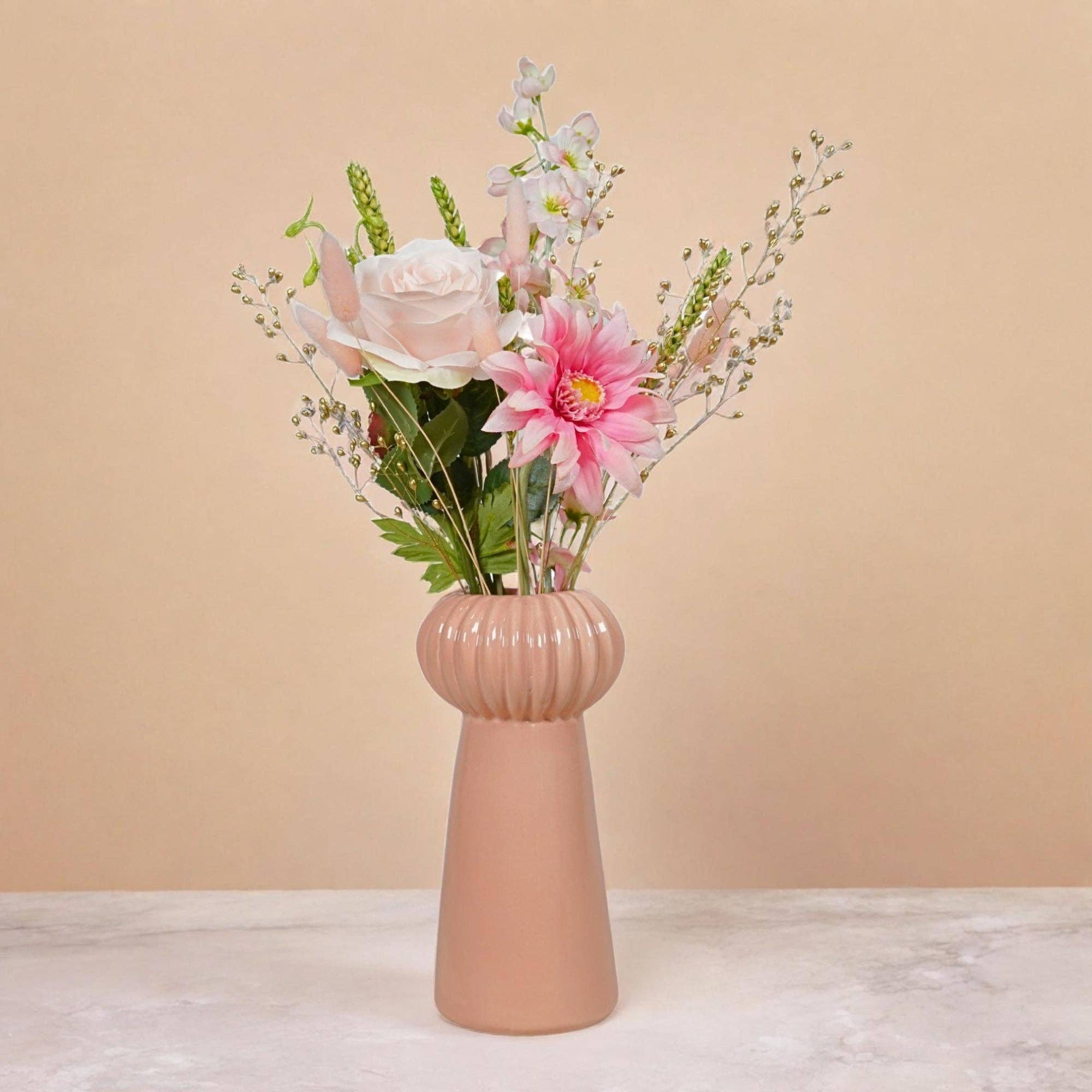 Wildflowers by Floriette – wholesale Dried/pressed flowers – Bloemen in Cadeaudoos – Gedroogd en Kunstmatig – Roze Elegantie - Moederdag Favoriet1