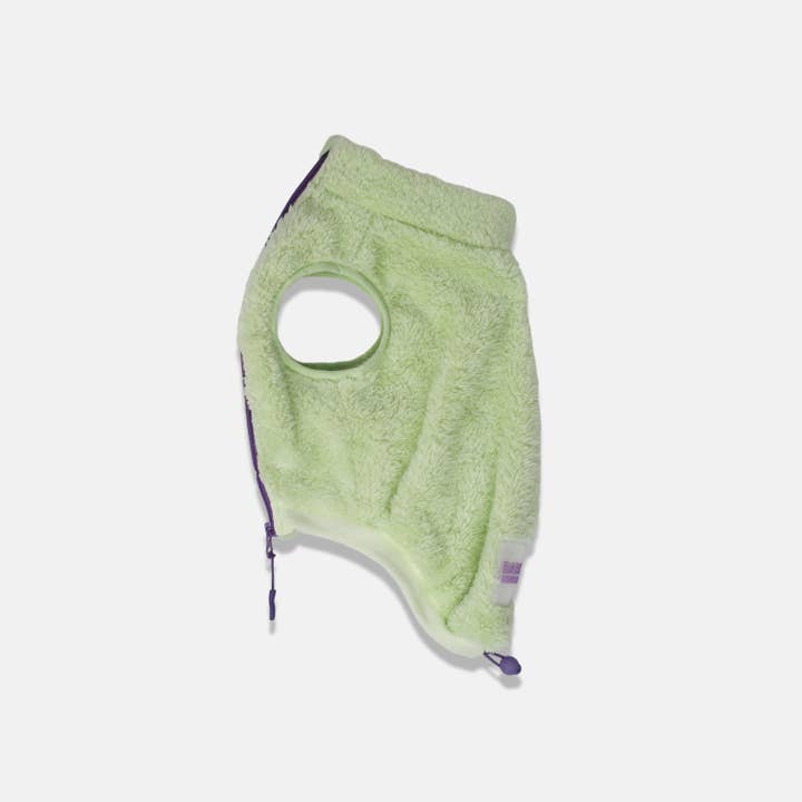 Barc London - Wholesale Pet Vest - Dog - Green Sherpa Dog Vest | Cosy Dog Fleece