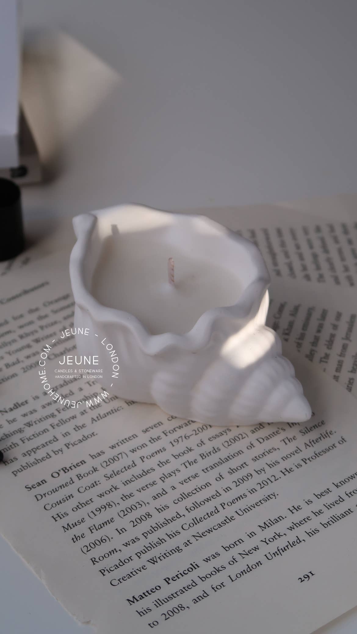 Jeune Home - Vente Bougie en bocal - Bougie coquillage | Bougie parfumée personnalisée7