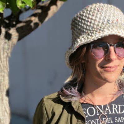 Sombrero de pescador de punto a ganchillo para venta al por mayor de She's Crafty AVL