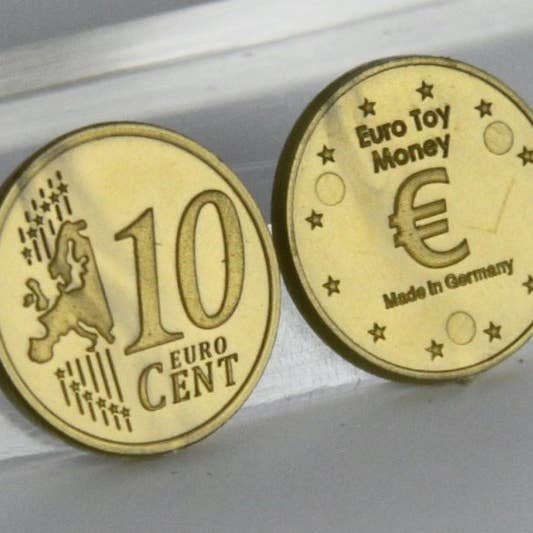 10 euro cents (100 pieces) for wholesale by Wissner® aktiv lernen