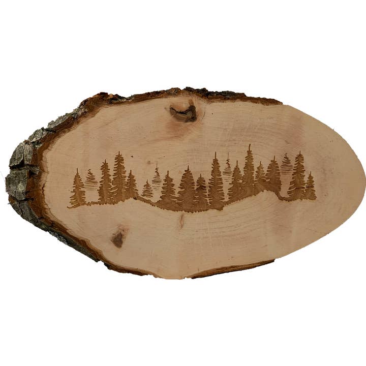 Træskive med tekst 'Nature' fra TextTim.nl for engroshandel hos TextTim.nl