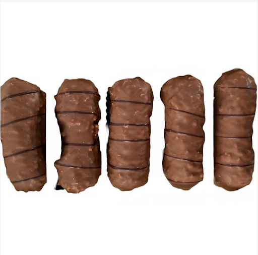 Fitapra® – Doces cobertos de chocolate por atacado – Rolinhos de nougat de maçapão1