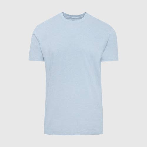 True Classic - Wholesale T-Shirt - Men's - Short Sleeve T-Shirt | Crew Neck | Heather Pale Blue1