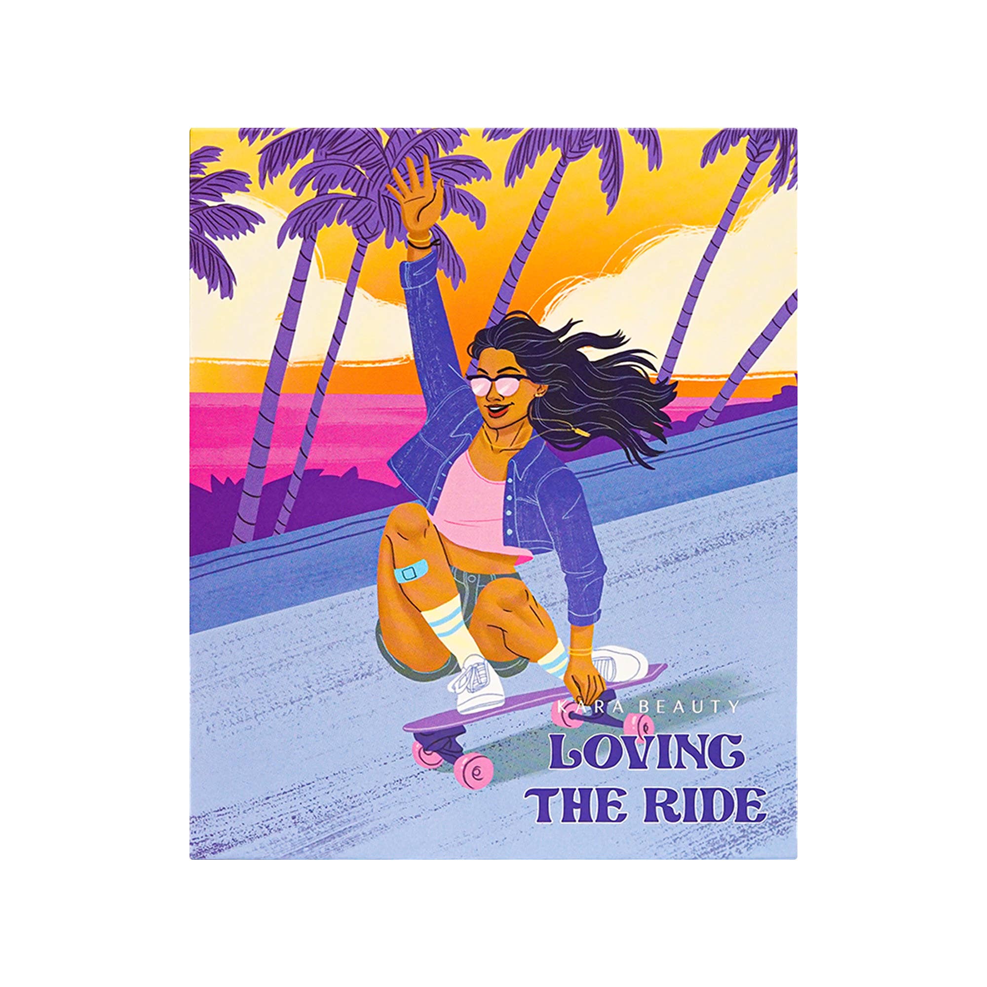 Kara Beauty – wholesale Eyeshadow palette – LOVING THE RIDE 20-Shade Creative Beauty Palette - VEGAN3