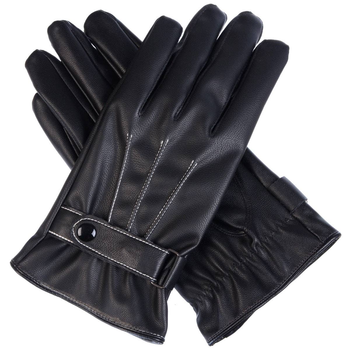 Jasper Trading LLC - Wholesale Gloves - Men's - HY5963 - Mens Leather Gloves (12 PC)1