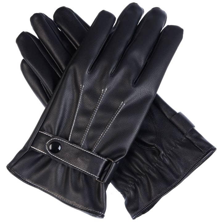 Jasper Trading LLC - Wholesale Gloves - Men's - HY5963 - Mens Leather Gloves (12 PC)1