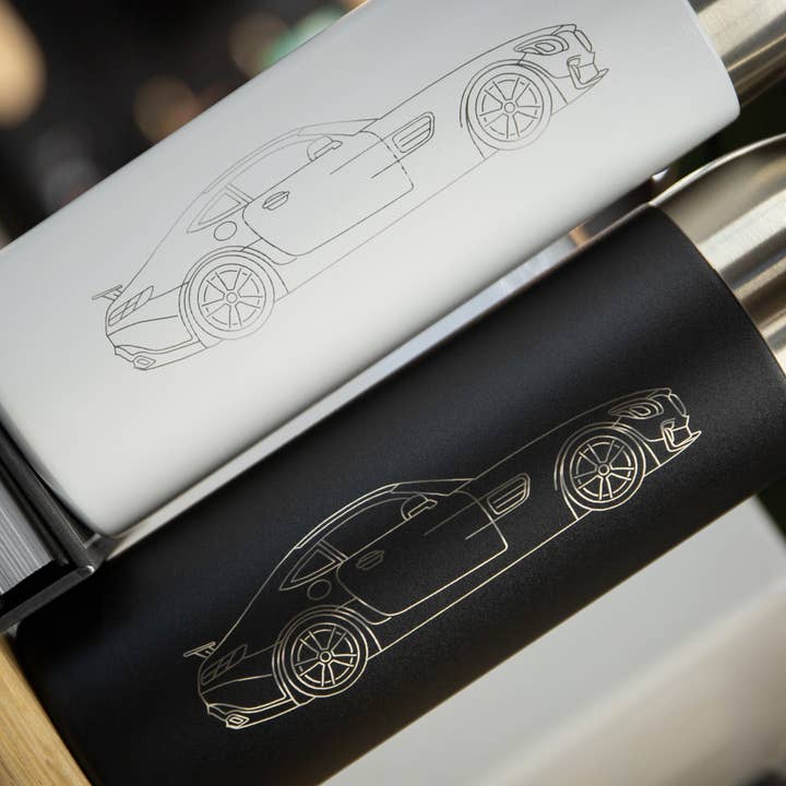 Lugcraft - Wholesale Water Bottle - Mercedes Benz AMG GTR Pro Side Stainless Steel Water Bottle