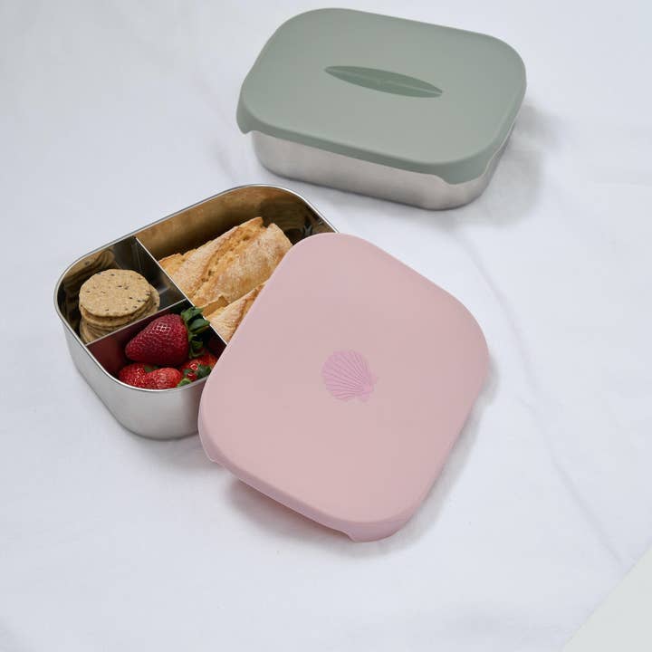 The Conscious Store - Wholesale Lunch bag/box - Stainless Steel Bento Lunch Box with Silicone Lid2