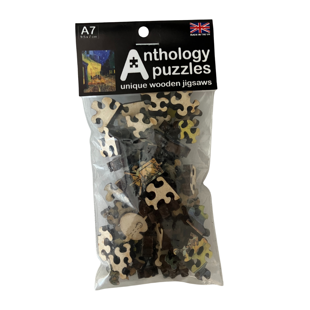Anthology Puzzles - Wholesale Puzzle - Adult - Mini (A7 Size) Wooden Jigsaw Puzzles - Bespoke Design1