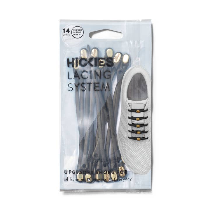 HICKIES Metallics Black/Gold for wholesale by HICKIES