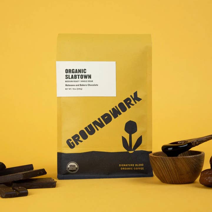 Groundwork Coffee Roasters - Wholesale Coffee Beans - Organic Slabtown Blend - Medium Roast Coffee Beans