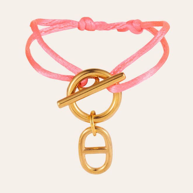 STEEL CORD BRACELET for wholesale by WHOOPSY DAISY