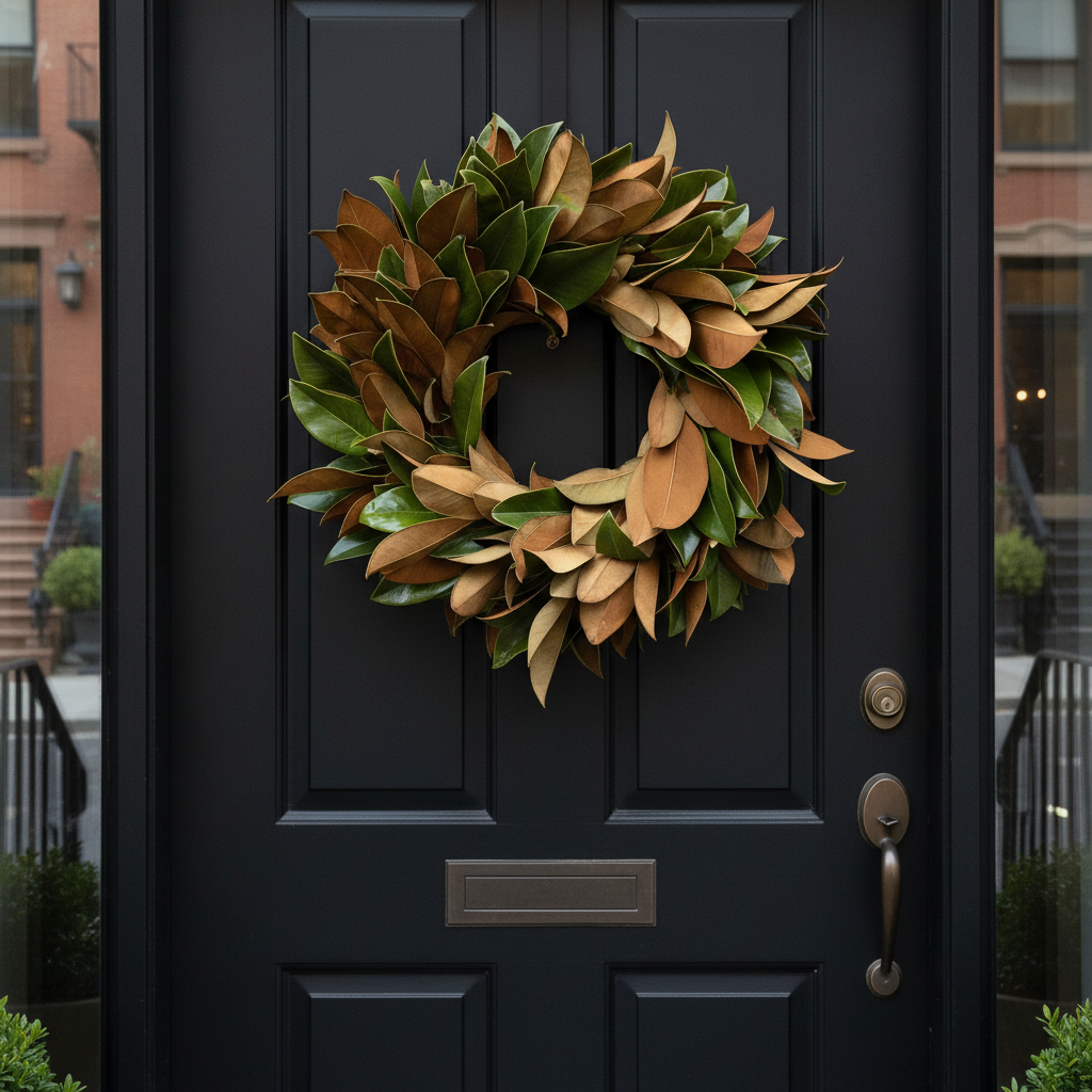 Self-Care Shower - Vente Couronne - Couronne Vivante de Magnolia Réel [Livraison en Nuit] Cultivée aux États-Unis1