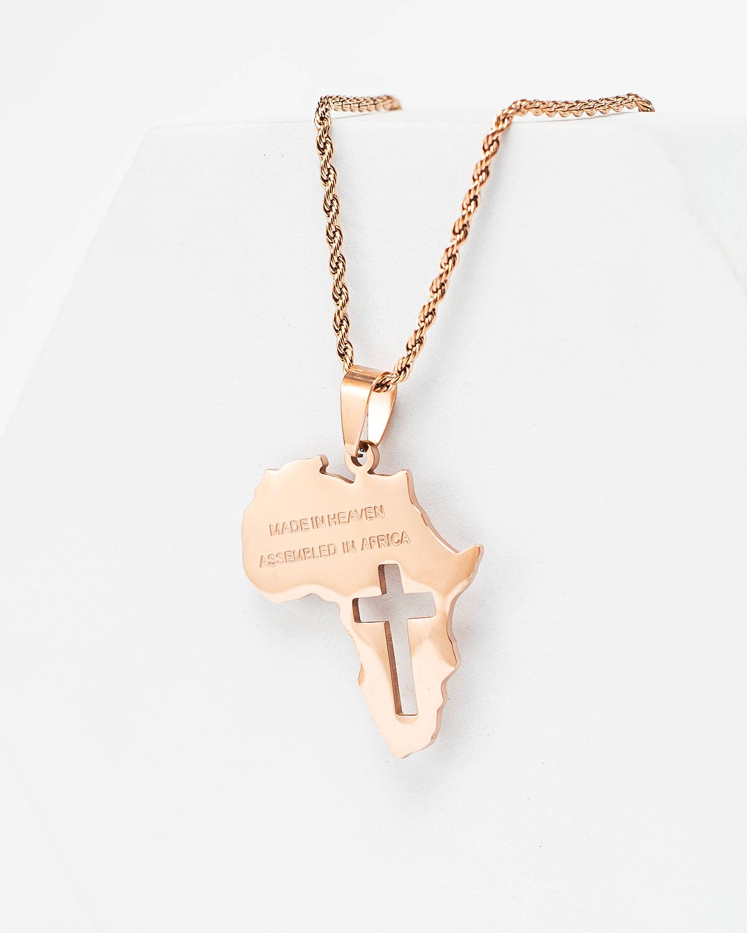Adé & Grace - Wholesale Pendant/Charm Necklace - "Made in Heaven|Assembled in Africa" Necklace1