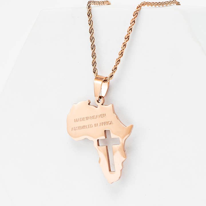 Adé & Grace - Wholesale Pendant/Charm Necklace - "Made in Heaven|Assembled in Africa" Necklace1