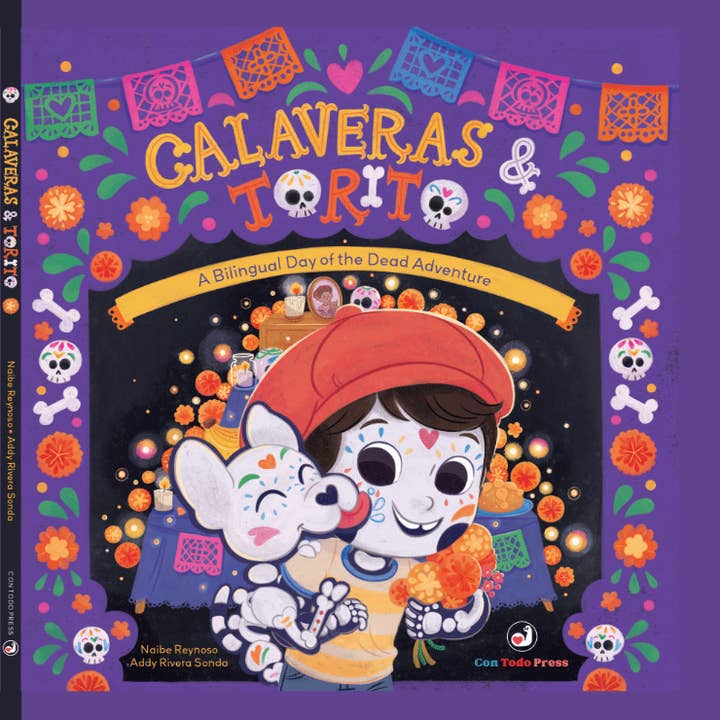 Calaveras and Torito: A Bilingual Day of the Dead Adventure for wholesale by Con Todo Press