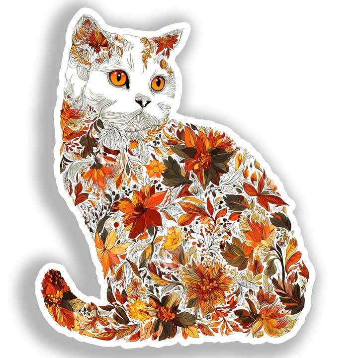 British Shorthair Cat Decal Sticker # A018936 for wholesale by Yoonek Graphics