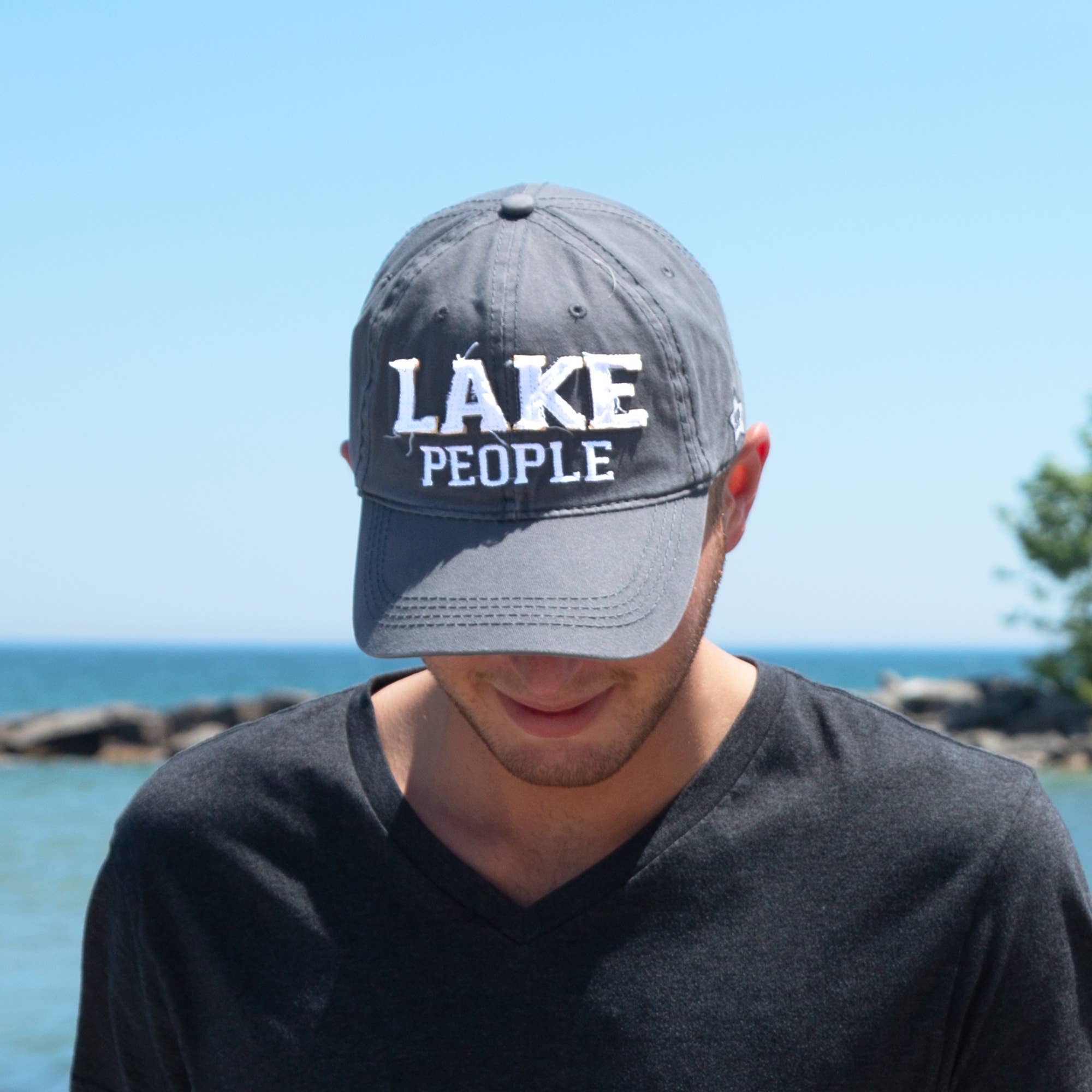 Pavilion – Großhandel Basecap – Unisex – Lake People - Weißer verstellbarer Hut13