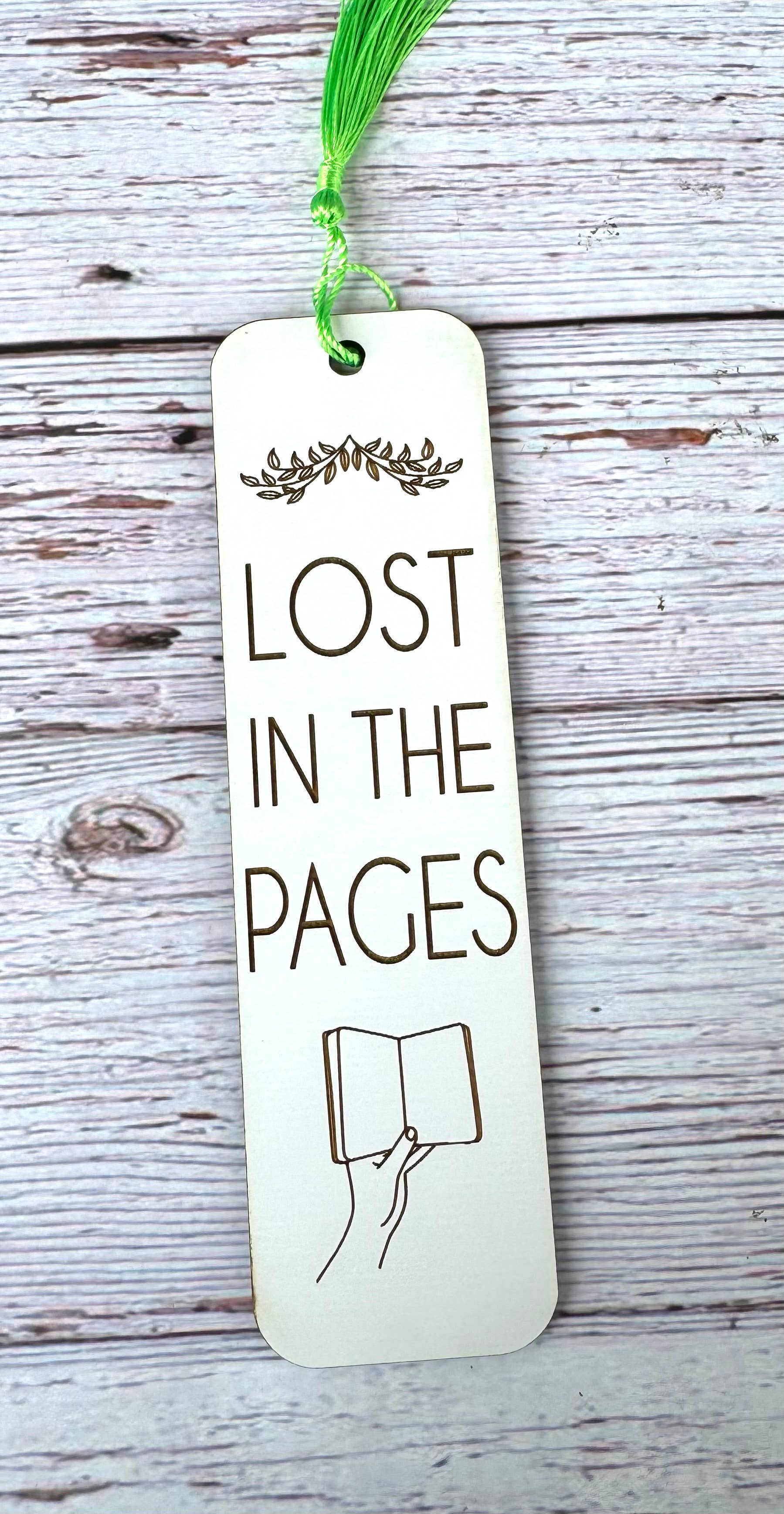 Tara’s Craft Room - Wholesale Bookmark - Wood Engraved Bookmarks with funny sayings10