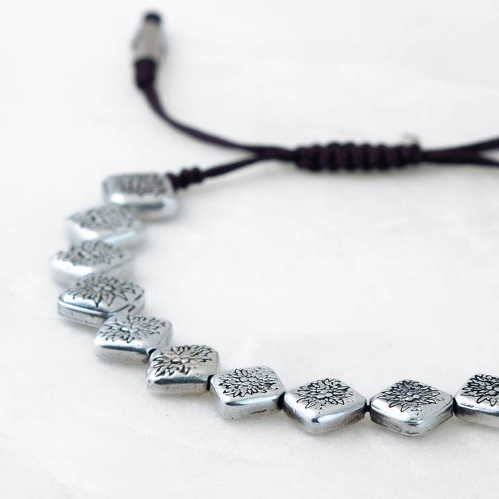 Roseparo - Vendita all'ingrosso Bracciale con perline - Bracciale ESSENZIALE - Amala argentato