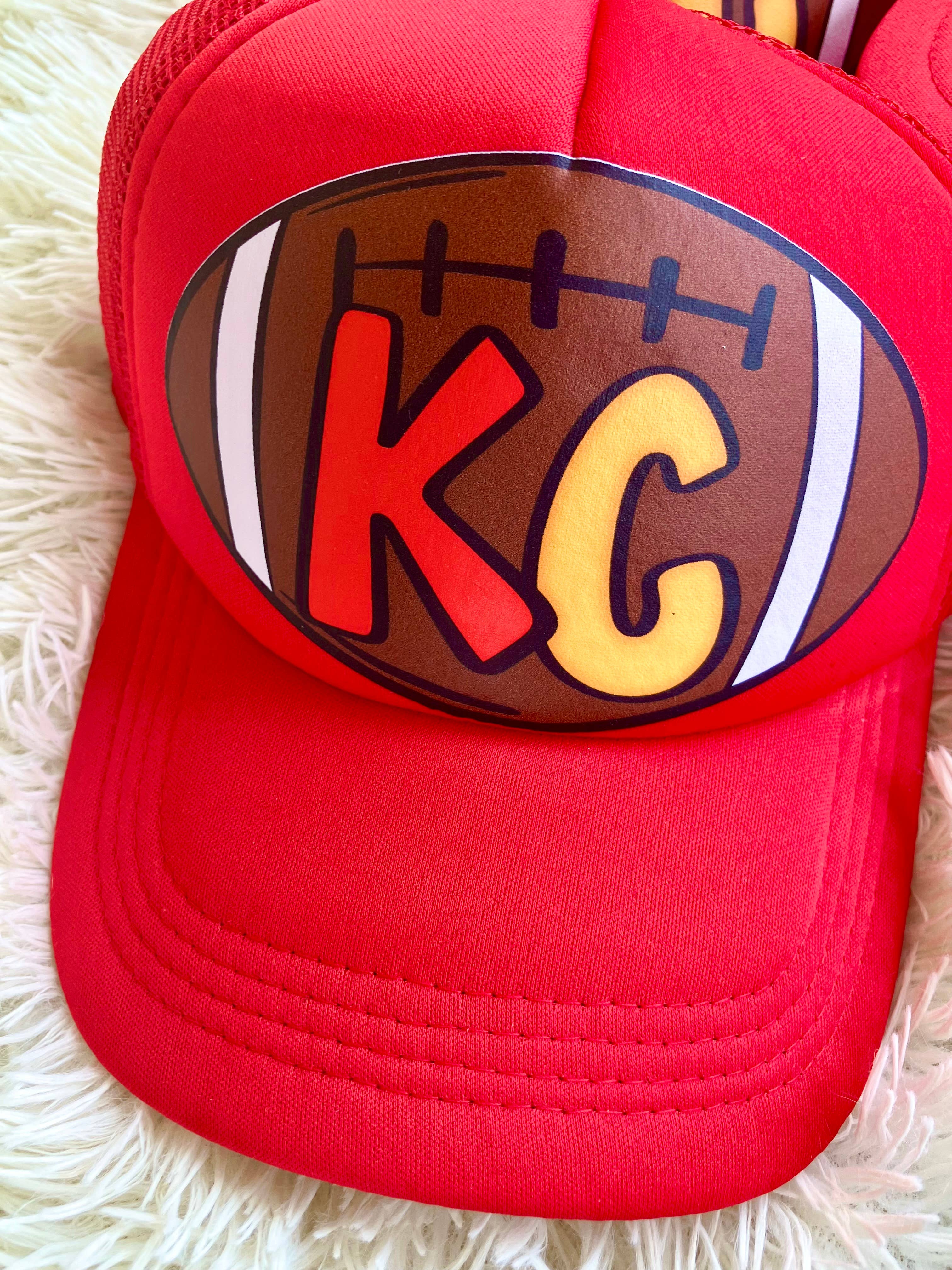 on the Bayou - Wholesale Trucker Hat - Unisex - kc chiefs inspired football trucker hat4
