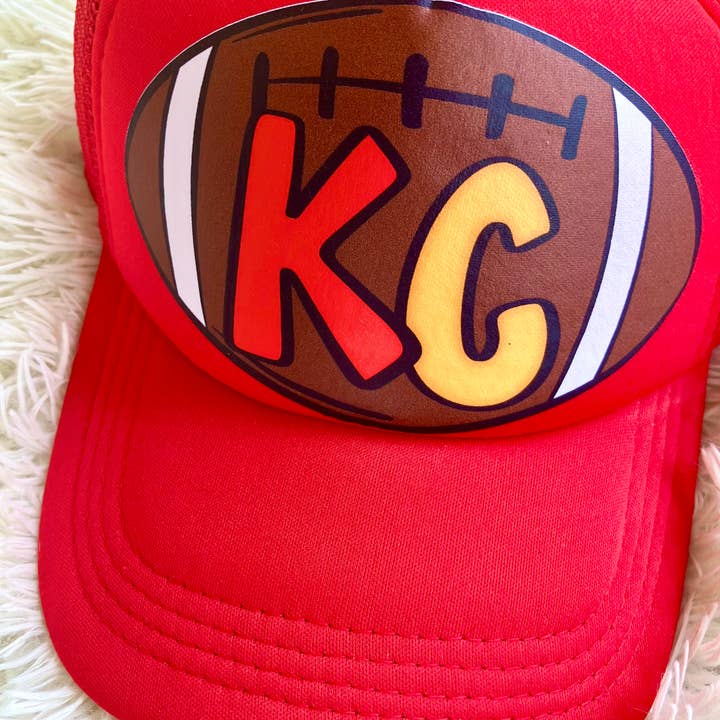 on the Bayou - Wholesale Trucker Hat - Unisex - kc chiefs inspired football trucker hat4