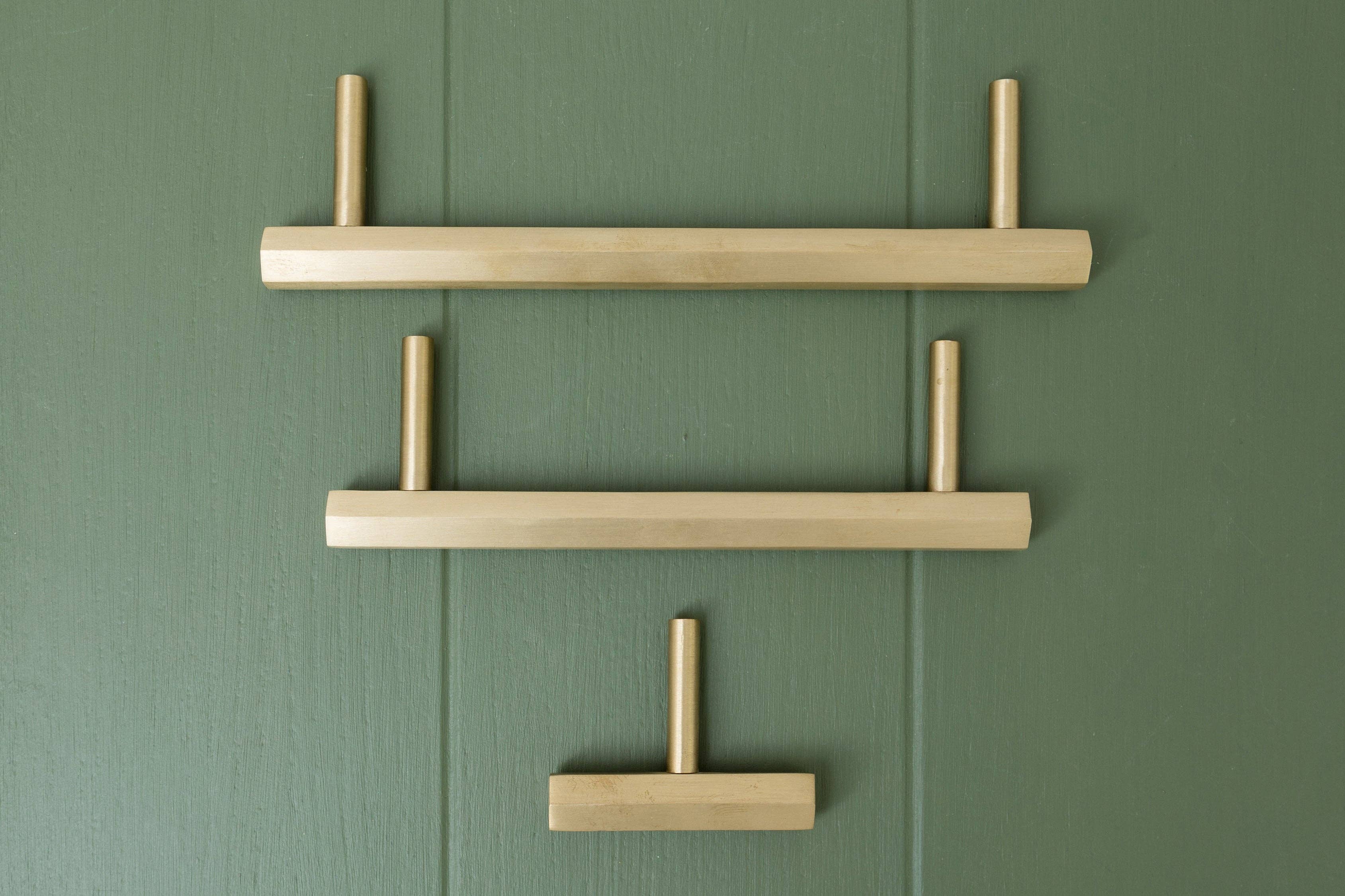 Brass bee - Wholesale Knob/pull - CARDER Solid Brass Hexagonal Pull Handles & Knobs - Satin Brass6