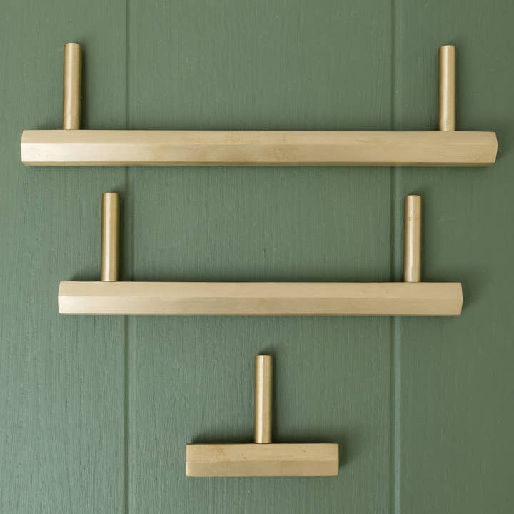 Brass bee - Wholesale Knob/pull - CARDER Solid Brass Hexagonal Pull Handles & Knobs - Satin Brass6