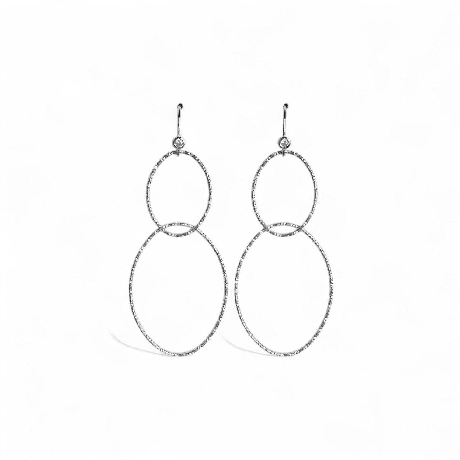 Grethe Winter - Wholesale Dangle Earrings - INFINITY earrings made of 925 silver with zirconia1