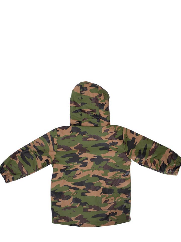 Kids Raincoat- Camo for wholesale on Faire1