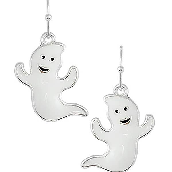 Halloween tema Ghost Øreringe for engroshandel hos SILVER MOON BAY